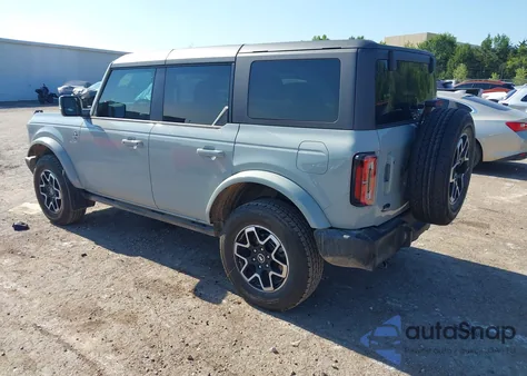 2024 Ford Bronco Outer Banks z USA, uszkodzony, nr VIN 1FMDE8BHXRLB22943